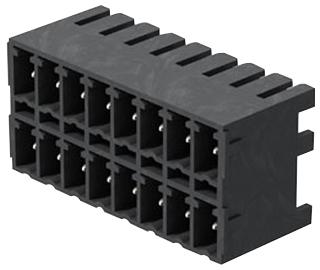 1040810000 TERMINAL BLOCK, HEADER, 6POS, TH WEIDMULLER