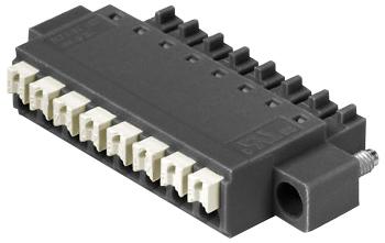 1971870000 TERMINAL BLOCK, PLUGGABLE, 10POS, 16AWG WEIDMULLER