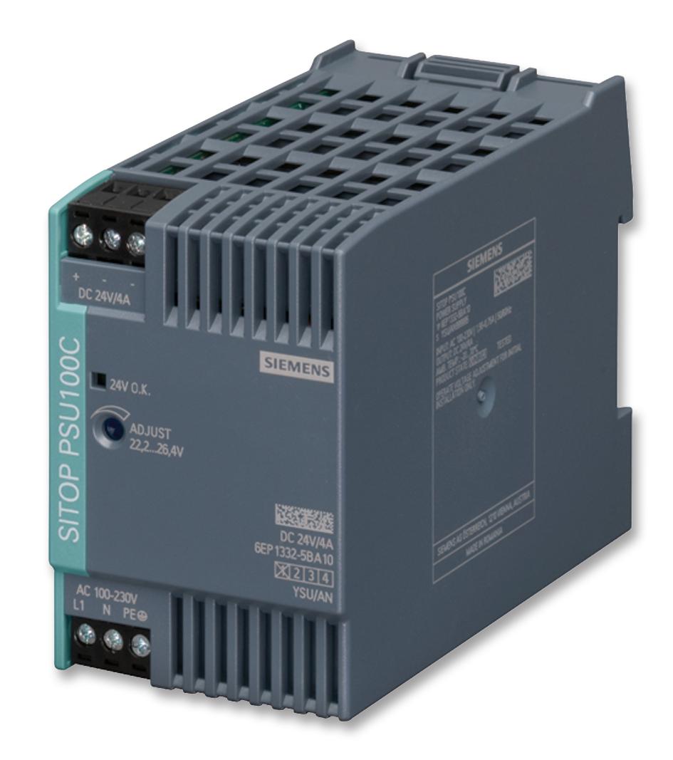 6EP1332-5BA10 PSU, SITOP, AC/DC, 24V, 4A SIEMENS