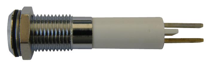 1900025W LED IND, WHITE, 3MM, 12VDC, FLAT CML INNOVATIVE TECHNOLOGIES