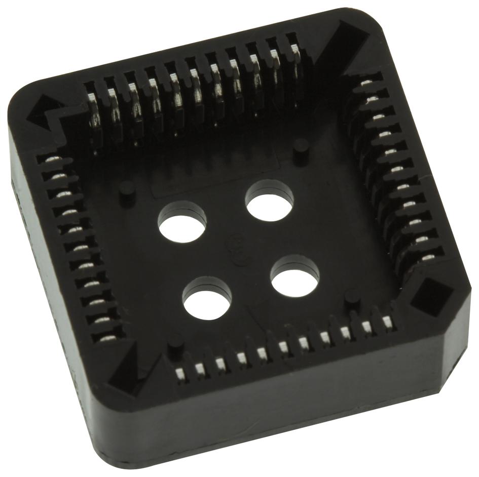 MC-44PLCC SOCKET, PLCC, 44 PIN, THRU-HOLE MULTICOMP