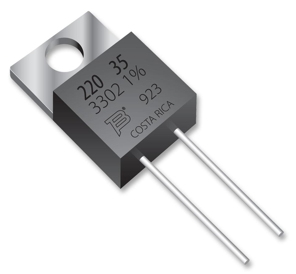 PWR220T-35-2R20J RES, 2R2, 35W, TO-220, THICK FILM BOURNS