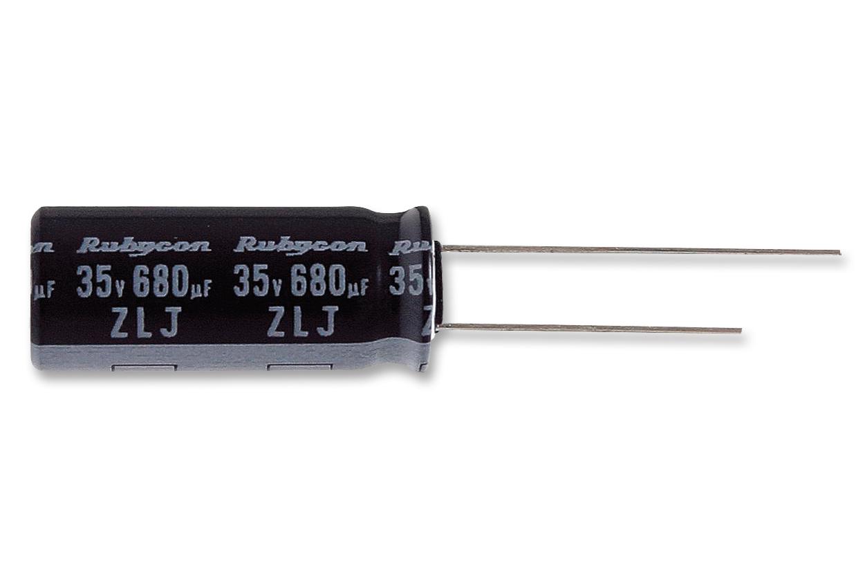 16ZLJ470MTA8X11.5 CAP, 470µF, 16V, 20% RUBYCON