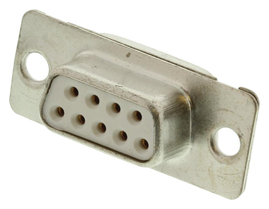 DE09S064TLF CONNECTOR, D SUB, RECPT, SOLDER, 9WAY AMPHENOL ICC