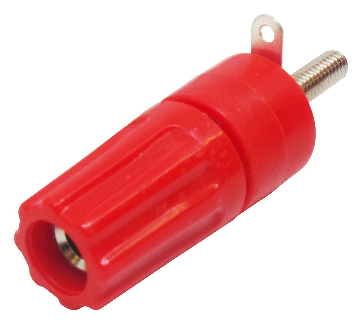552-0500 INSULATED TERMINAL, 30A, SOLDER, RED DELTRON COMPONENTS