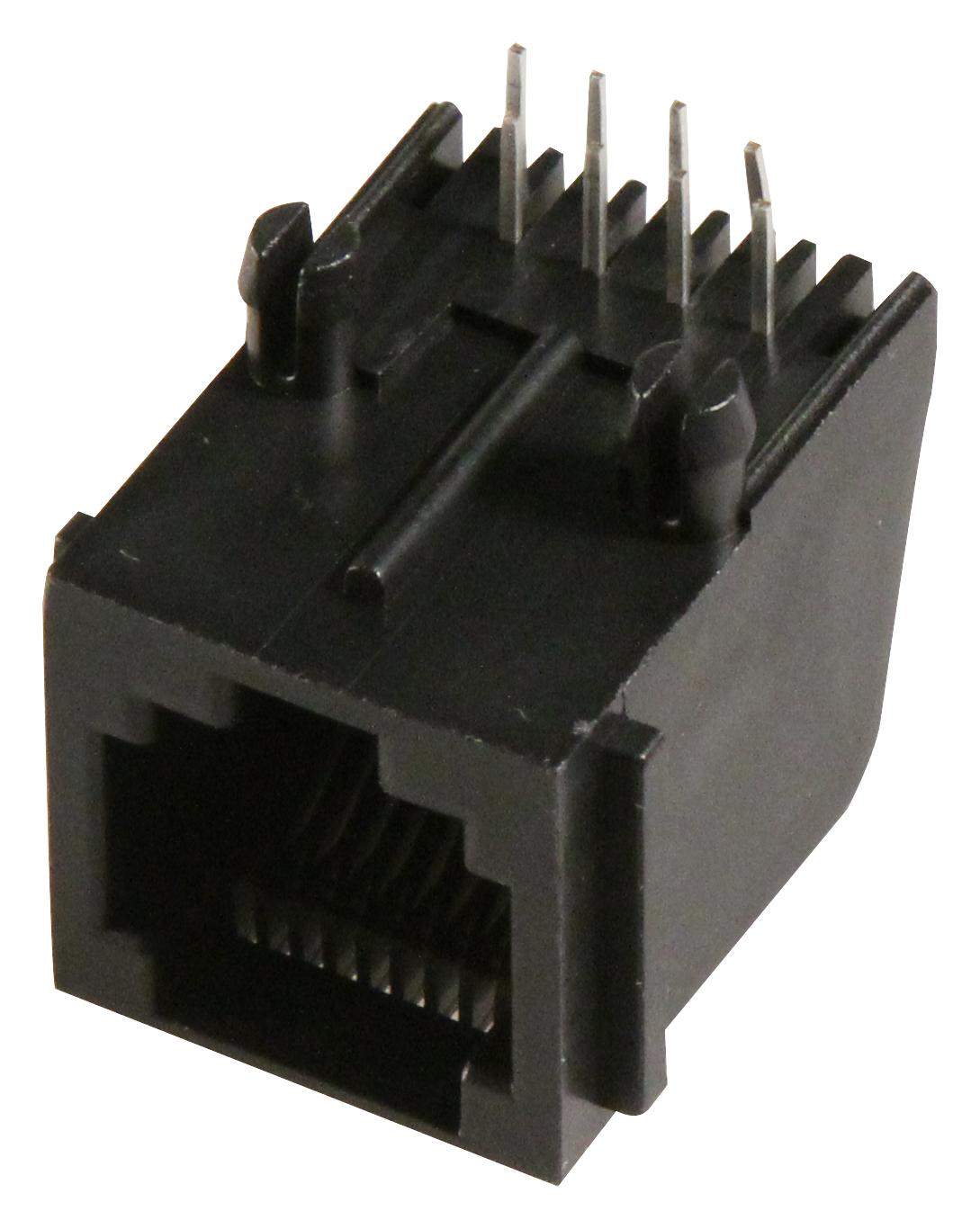 MTJ-881X1 MODULAR, JACK, THT, R/A, RJ45, 8P8C MULTICOMP