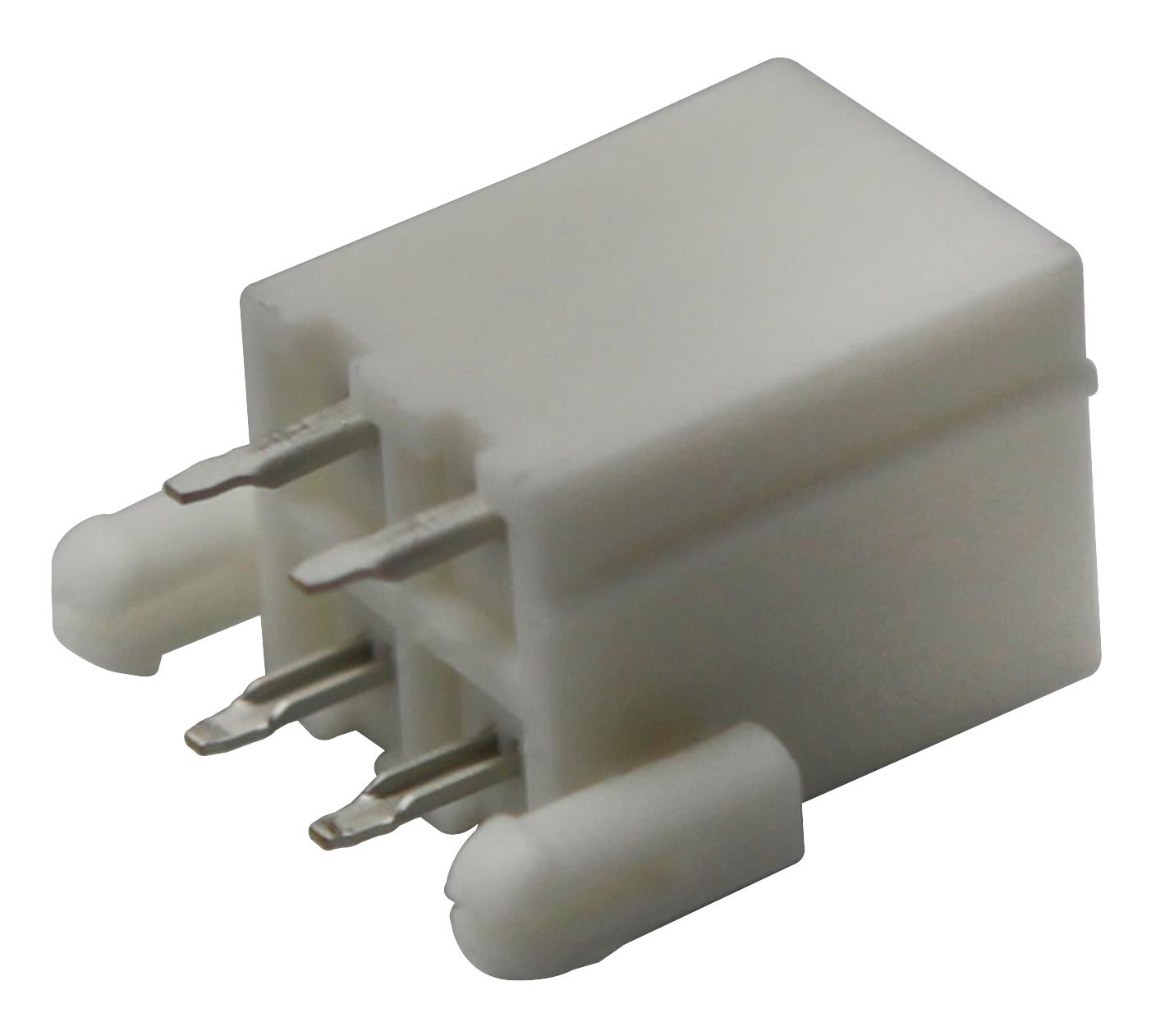 649004221732 HEADER, 4.2MM, DUAL ROW, PEGS, 4WAY WURTH ELEKTRONIK