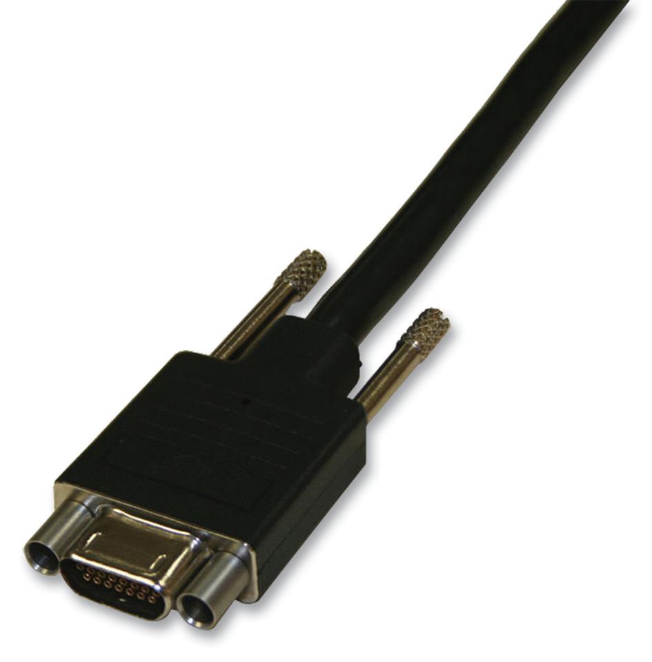CCA-009-M.5R152 CABLE, MICRO-D, SOCKET, 0.5M, 9WAY NORCOMP
