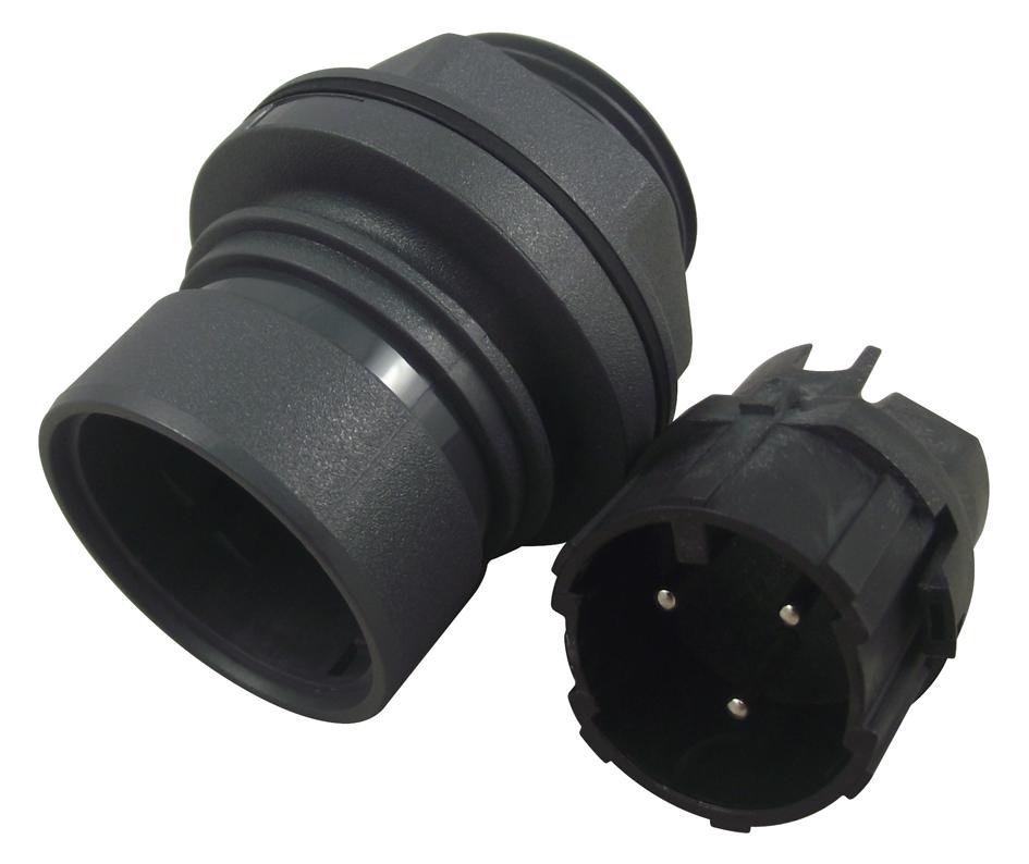 PXP6012/03P/ST CHASSIS CONNECTOR, 3 WAY, PIN BULGIN LIMITED