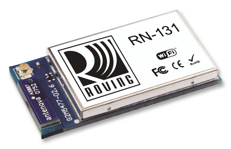RN131C/RM MODULE, WLAN, W/ ANT, U.FL CONN MICROCHIP