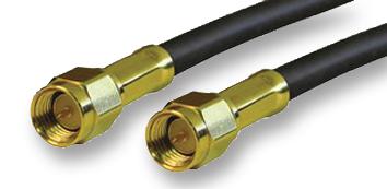 135101-02-12.00 CABLE ASSY, RG-174, BLACK, 12IN AMPHENOL RF