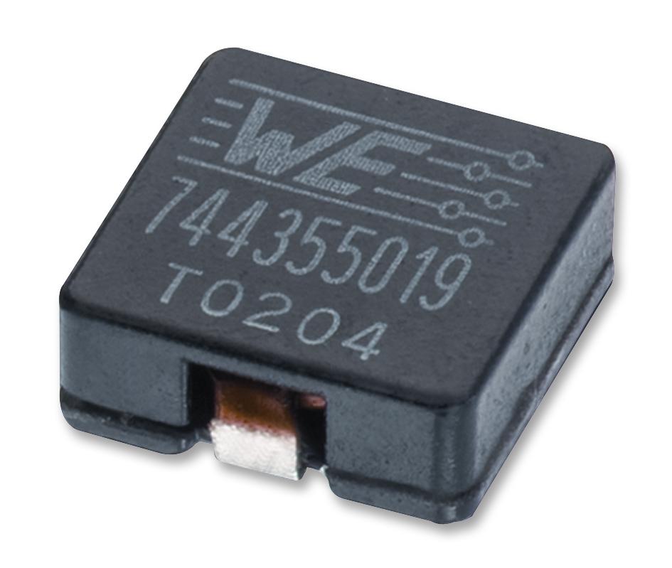 7443550101 INDUCTOR, 10UH, 20%, 14X13.3MM, POWER WURTH ELEKTRONIK