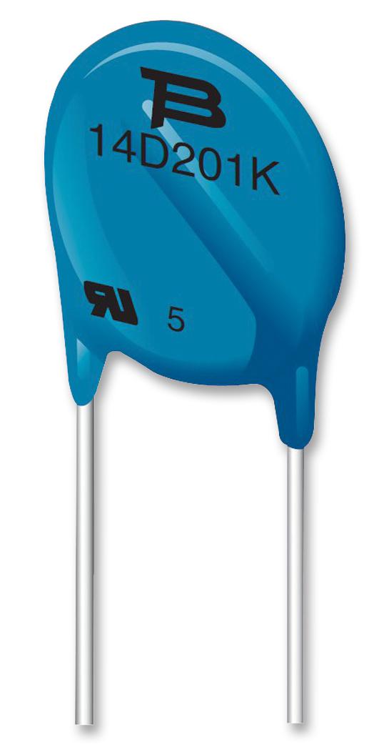 MOV-14D561KTR VARISTOR, METAL OXIDE, 560V, 14MM, 10% BOURNS