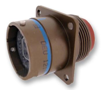 M83723/71R2212N CIRCULAR CONNECTOR, RCPT, 22-12, FLANGE AMPHENOL AEROSPACE