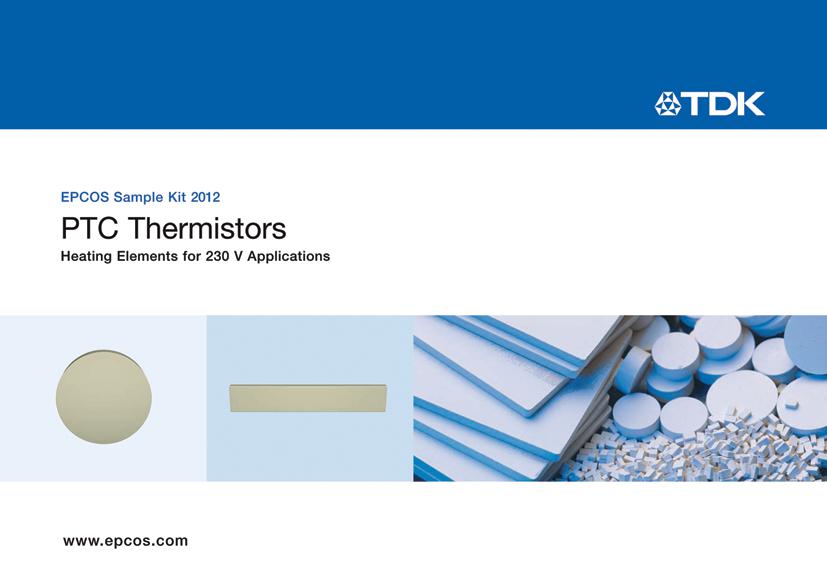 B59005Z0999A099 SAMPLE KIT, HEATING ELEMENTS, PTC 230 V EPCOS