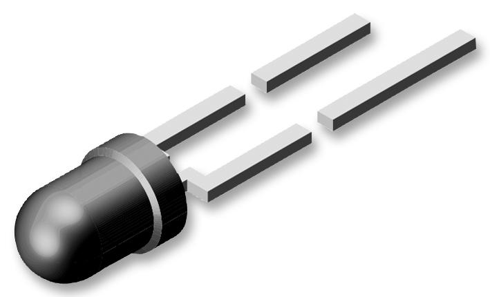 TLHK46Q1R2 LED, 3MM, RED, TINTED DIFFUSED VISHAY