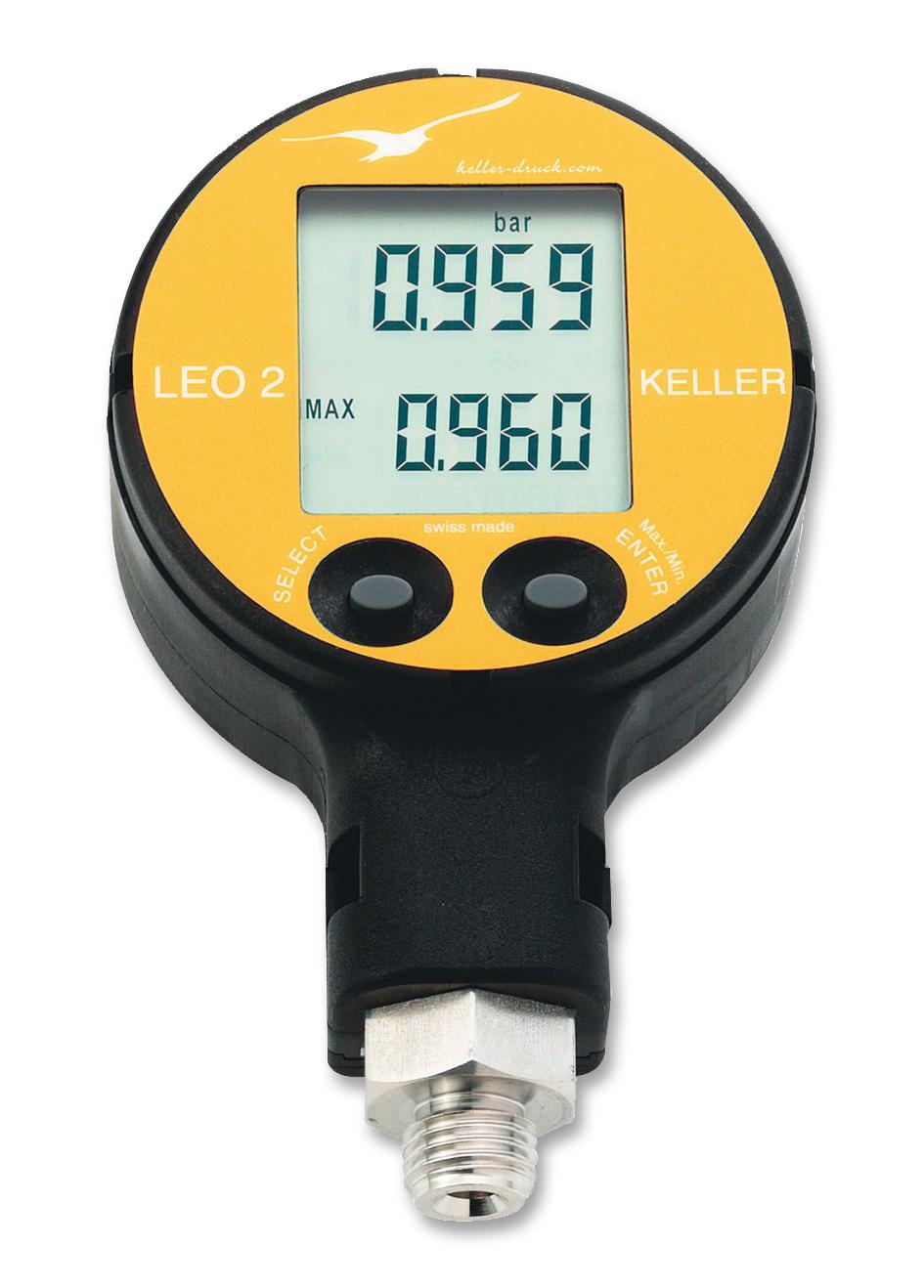 LEO2 / -1...30BAR / 81021 MANOMETER, -1 TO 30BAR, 0.1% KELLER