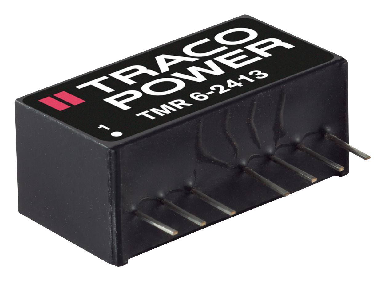 TMR 6-2419 DC/DC CONVERTER, 1 O/P, 0.67A, 9V TRACO POWER