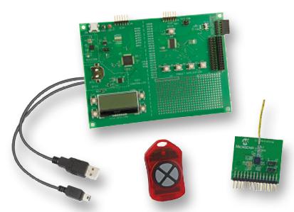 DM182017-1 KIT, WIRELESS R/C DEV, 433.92MHZ MICROCHIP