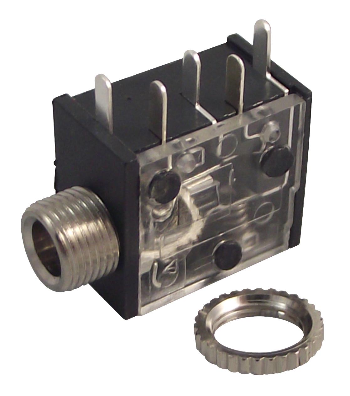 35RAPC4BV4 CONNECTOR, RCA/PHONO, JACK, 3WAY SWITCHCRAFT/CONXALL