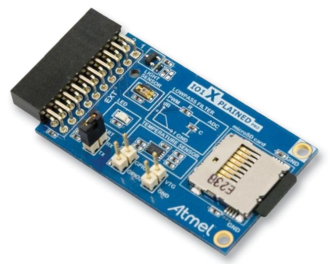 ATIO1-XPRO EXT BOARD, I/O, XPLD PRO MICROCHIP