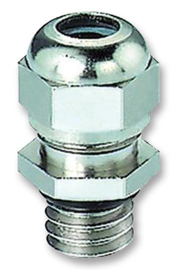 111005 CABLE GLAND, BRASS, 3.2MM, M6, WADI HYLEC