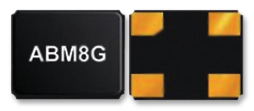 ABM8G-20.000MHZ-B4Y-T CRYSTAL, 20MHZ, 10PF, 3.2 X 2.5MM ABRACON