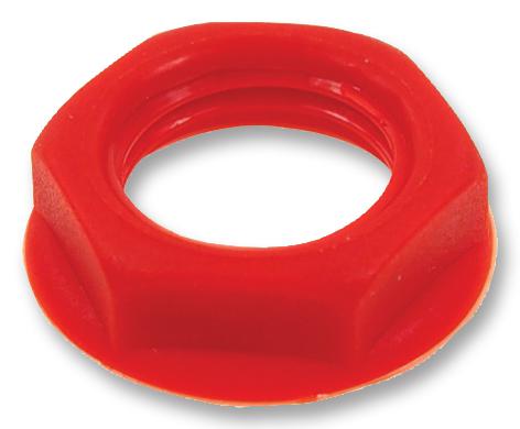 CL1416 NUT, #7-16 UNF, S2 JACK, RED CLIFF ELECTRONIC COMPONENTS