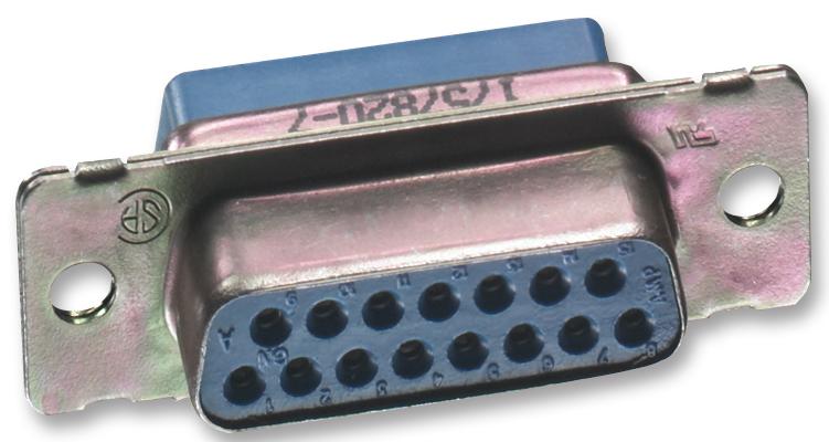 204502-1 CONNECTOR, RECEPTACLE, D SUB, 26WAY AMP - TE CONNECTIVITY