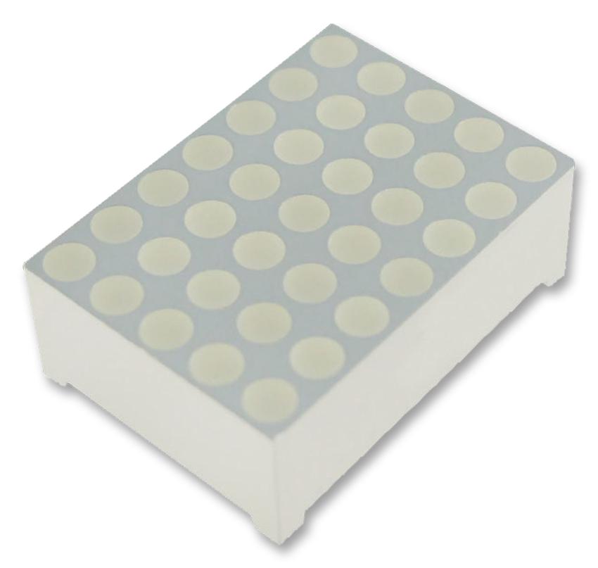 TC07-11EWA DISPLAY, DOT MAT., 0.7", RED, CATHODE KINGBRIGHT