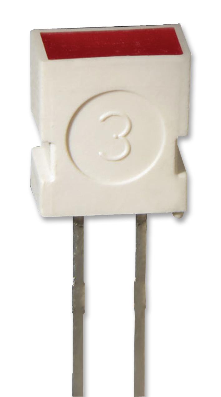 L-1043IDT LIGHT BAR, 3.65X6.15MM, RED, 4MCD KINGBRIGHT