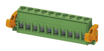 MSTB 2,5/ 9-ST-5,08-LR TERMINAL BLOCK, PLUGGABLE, 9POS, 12AWG PHOENIX CONTACT