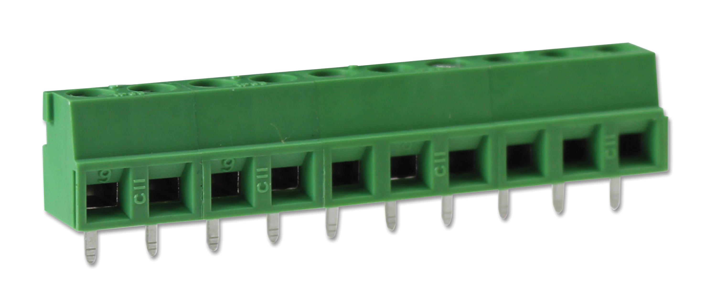 CTB0508/10 TB, WIRE TO BRD, 10POS, 14AWG CAMDENBOSS