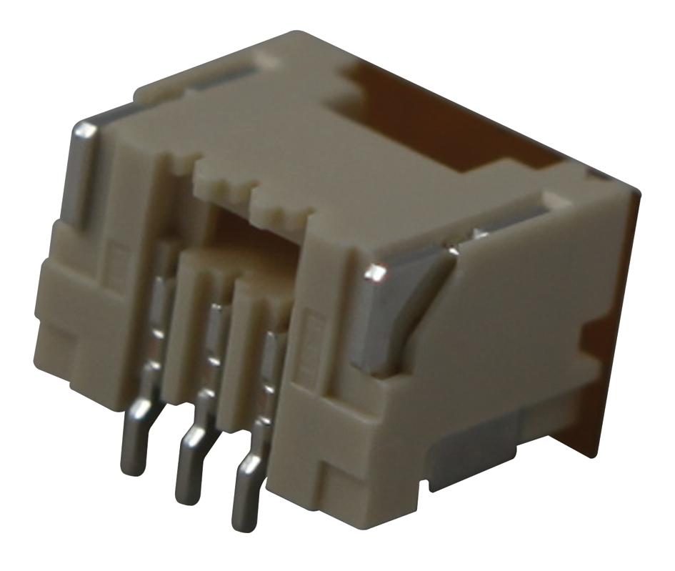 BM03B-ZESS-TBT (LF)(SN) HEADER, ZE, TOP, SMT, 1.5MM, 3WAY JST (JAPAN SOLDERLESS TERMINALS)