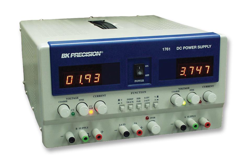 BK1761 POWER SUPPLY, 3CH, 35V, 5A, ADJUSTABLE B&K PRECISION
