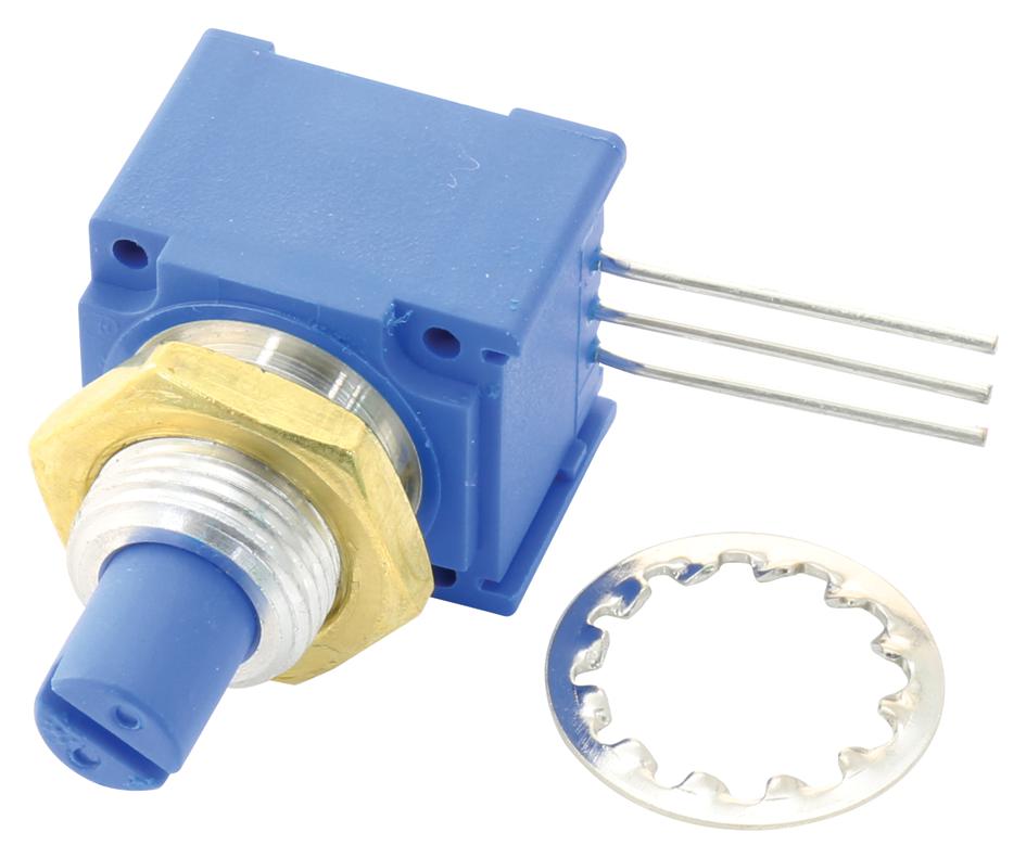 96R1A-R16-A15L POTENTIOMETER, LINEAR, 10KOHM, 10%, 2W BOURNS