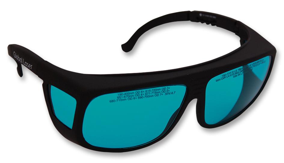 1900-08-000 LASER SAFETY GLASSES, 870-1085NM IMATRONIC