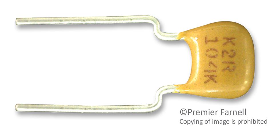 C322C224M5U5TA CAP, 0.22µF, 50V, 20%, Z5U KEMET