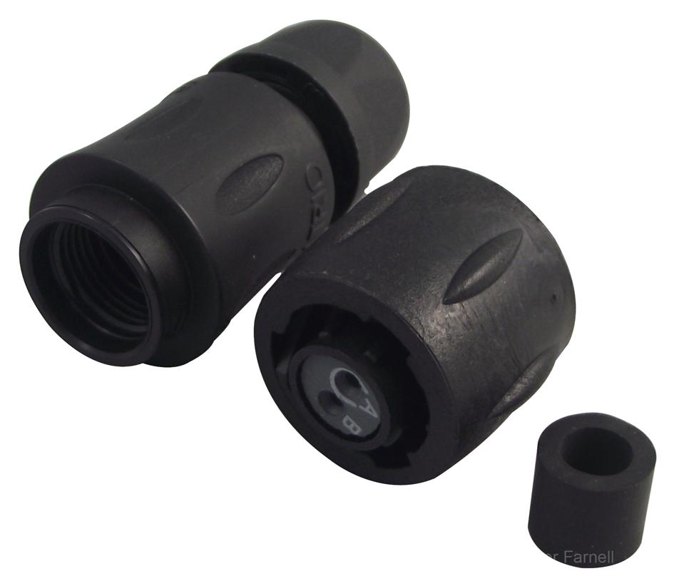 UTS6JC8E2S CIRCULAR CONNECTOR, PLUG, 2 WAY, CABLE SOURIAU-SUNBANK / EATON