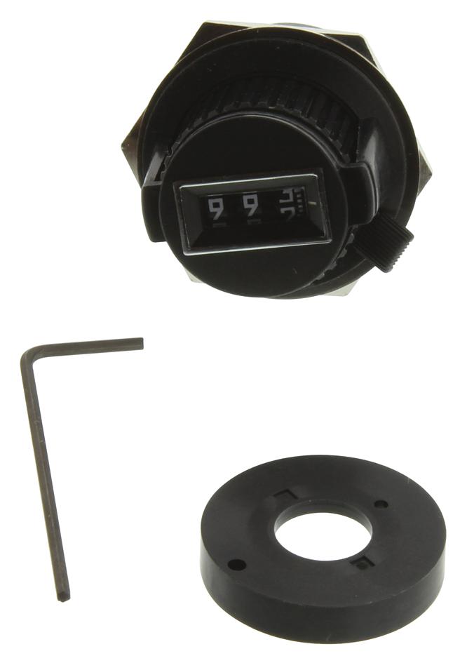 DC27FL-1/4 TURNS COUNTING DIAL, 10, 6.35MM ETI SYSTEMS
