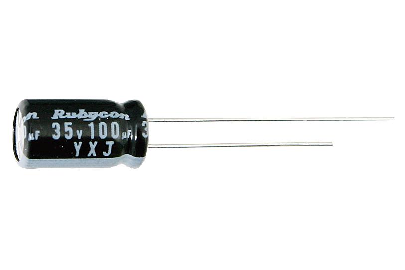 16YXJ1000MT810X16 CAP, 1000µF, 16V, 20% RUBYCON