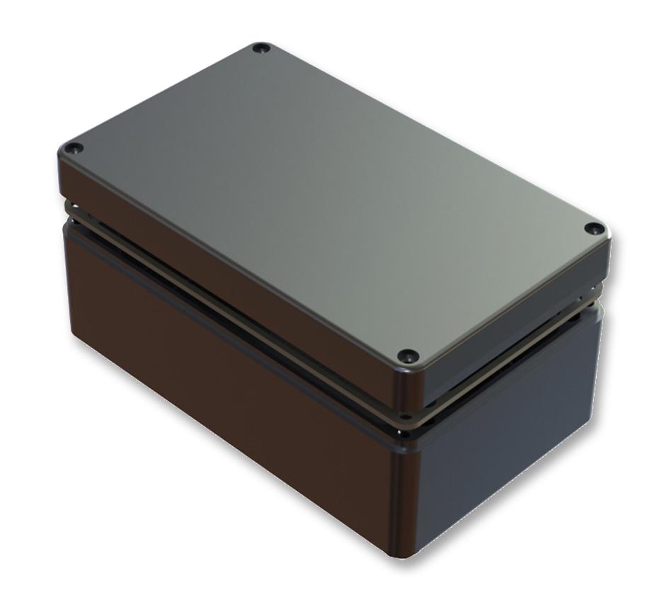 486-261612-66 ENCLOSURE, ALU, 260X160X120MM, IP66 DELTRON ENCLOSURES