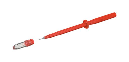 24.0238-22 TEST PROBE, 4MM, RED, 1A STAUBLI