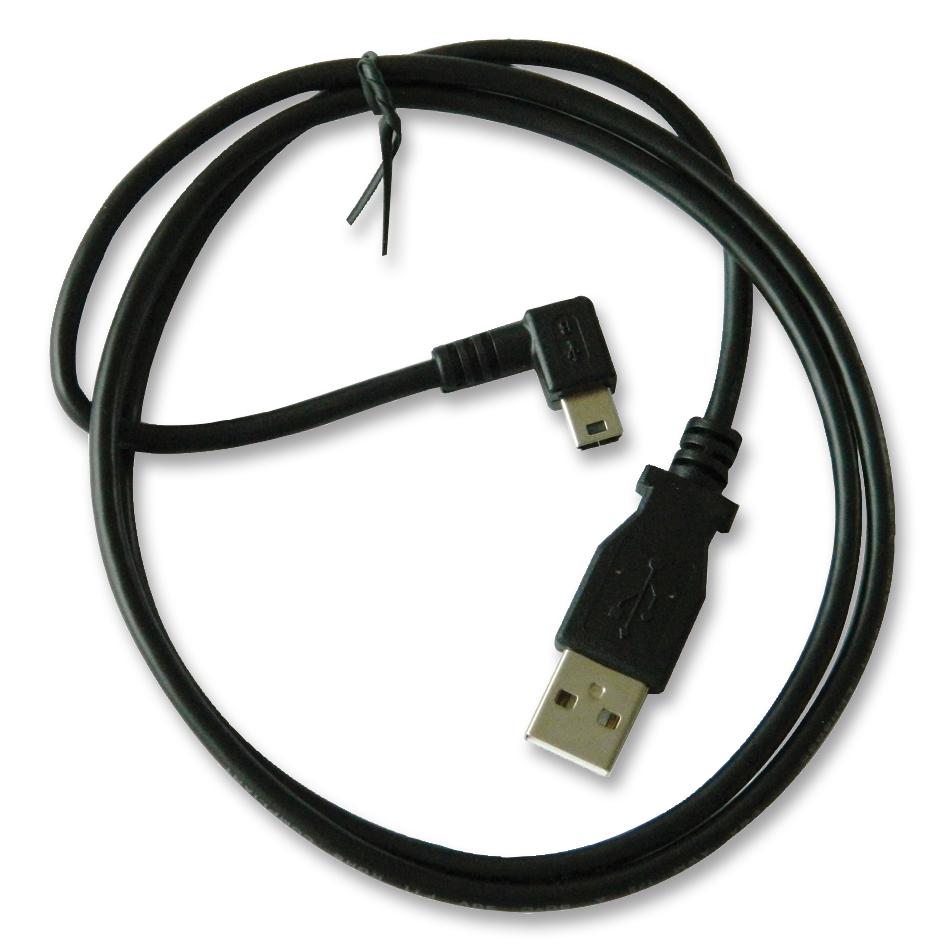 4500-011 CABLE, USB, BLK, 1M, USB A - R/A MINI B STORM INTERFACE