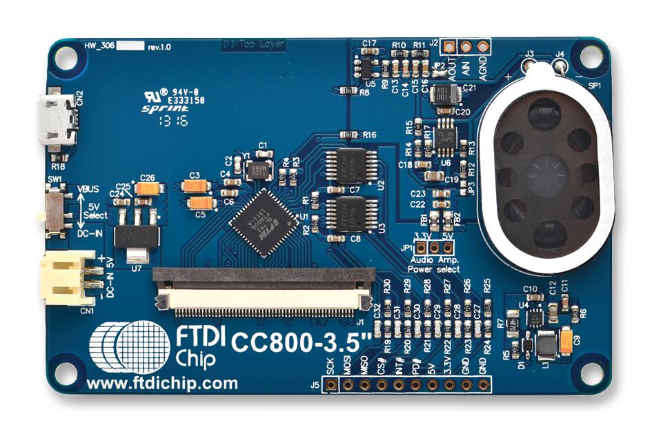 VM800C35A-N DEV BOARD, MULTIMEDIA CONTROLLER BRIDGETEK