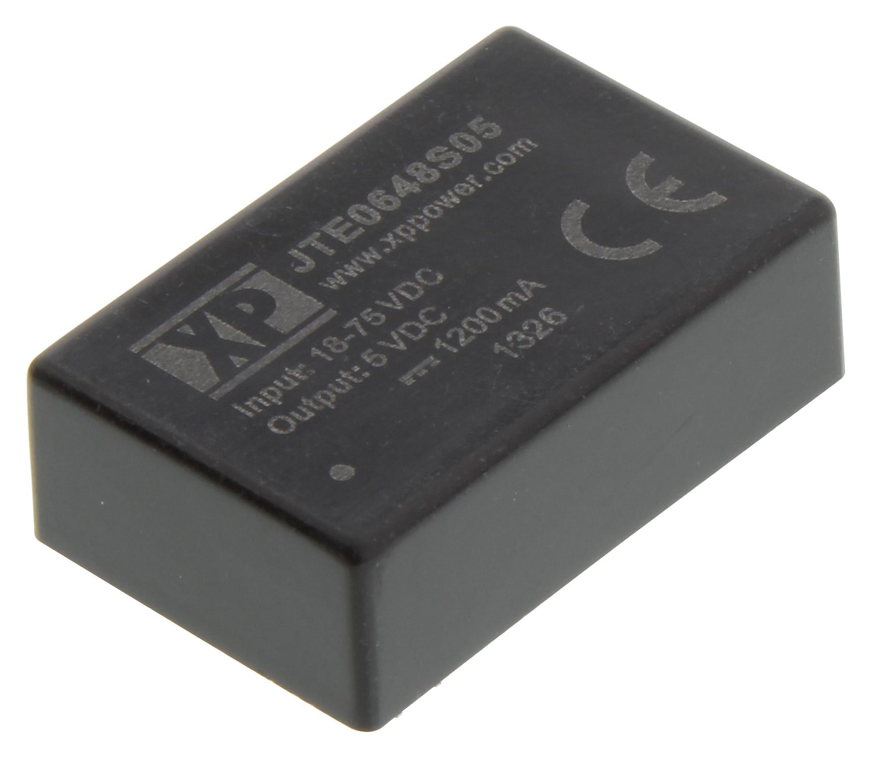 JTE0648S05 DC/DC CONVERTER, 6W, 5V, 1.2A XP POWER