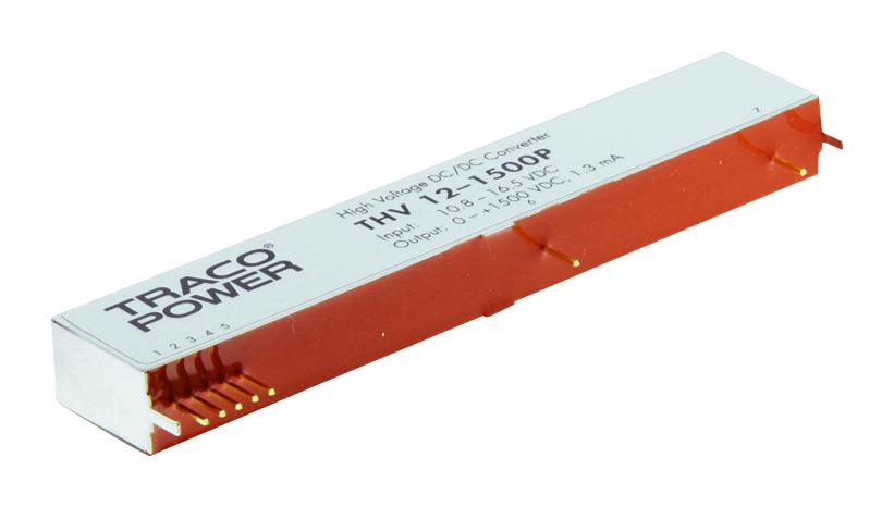 THV 12-500P DC/DC CONVERTER, 3W, 500V, 0.006A TRACO POWER