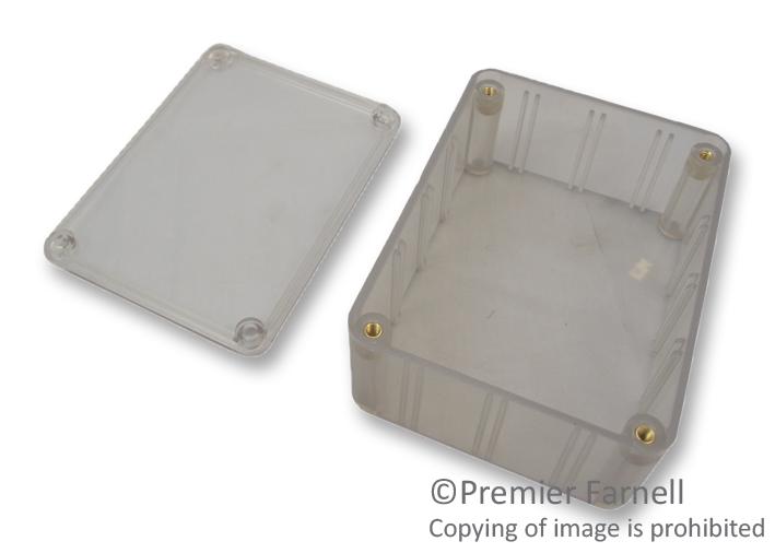 479-0160-0 ENCLOSURE, MULTIPURPOSE, ABS, CLEAR DELTRON ENCLOSURES
