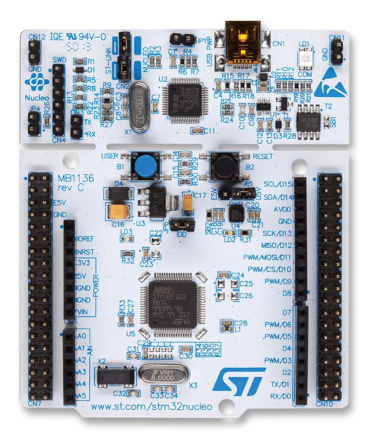 NUCLEO-F401RE NUCLEO BOARD, MCU STMICROELECTRONICS