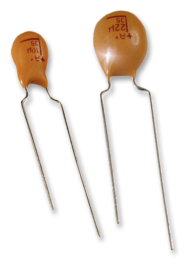 TAP106K025CCS CAP, 10µF, 25V, 10% KYOCERA AVX